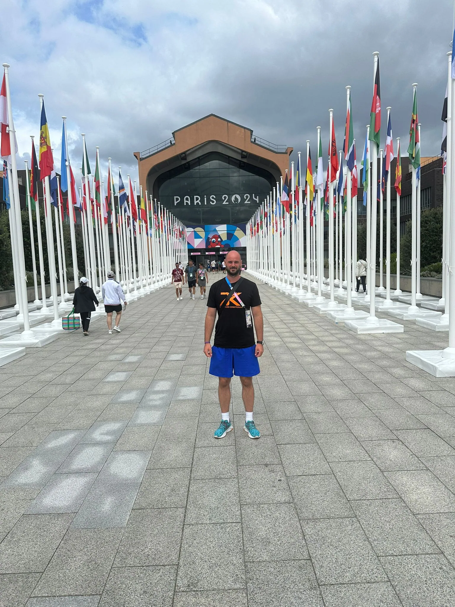 Darko Krsman at a competition venue